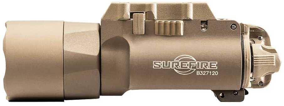 Surefire X300 Ultra Weaponlight White LED 600 Lumens Fits Picatinny and Universal For Pistols Tan Finish 2x CR123 Batter