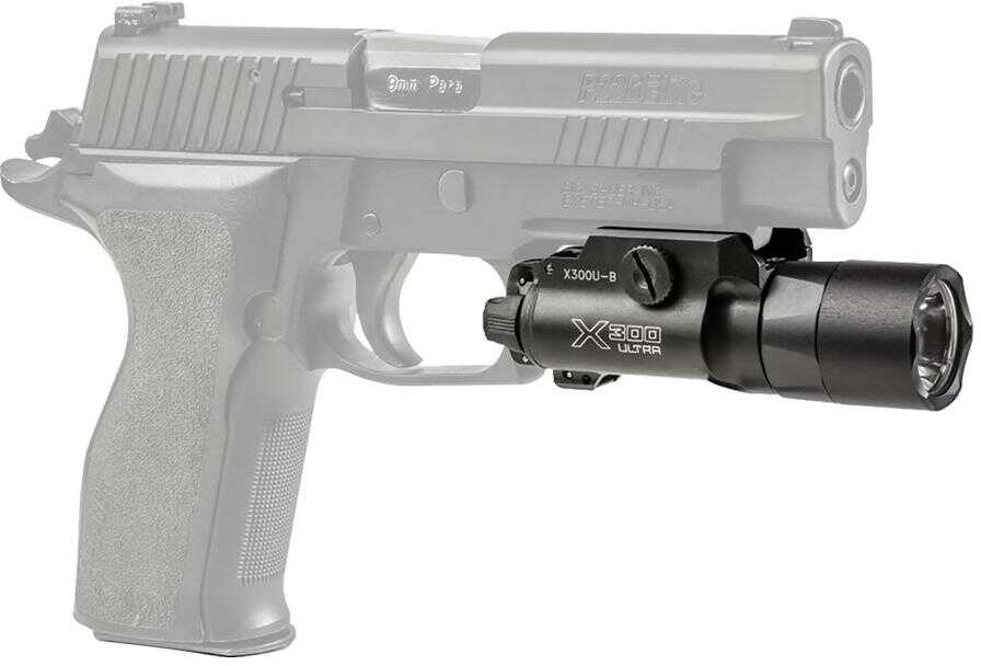 Surefire X300U-B Ultra-High-Output Led Handgun Weapon Light 1000 Lumens Black