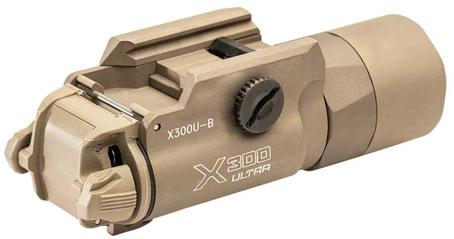 Surefire X300U-B Ultra-High-Output Led Handgun Weapon Light 1000 Lumens Tan