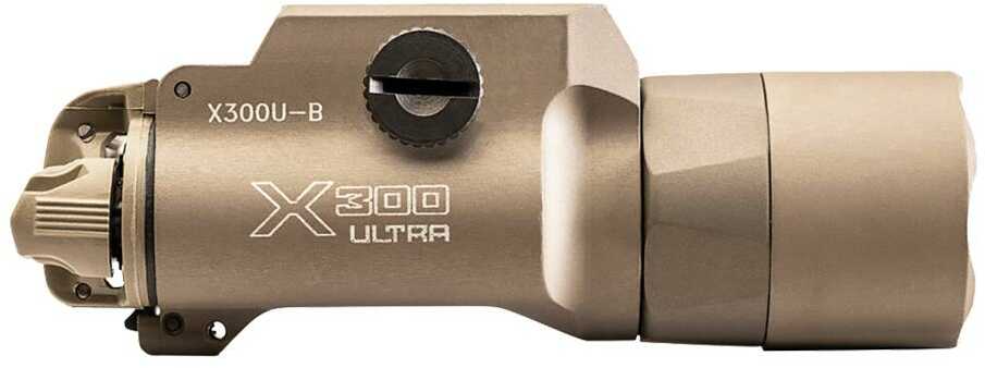 Surefire X300U-B Ultra-High-Output Led Handgun Weapon Light 1000 Lumens Tan