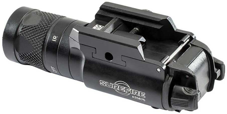 Surefire X300V-B Infrared And White Led Handgun Weapon Light With T-Slot Mounting System 350 Lumens Black