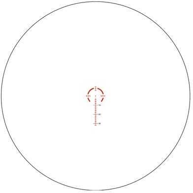 Swampfox Optics ARH16241-B Arrowhead Black 1-6X24mm 30mm Tube Guerrilla Dot BDC Reticle
