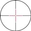 Konus 7170 KonusPro AS-34 2-6x 28mm Obj 54-22 ft @ 100 yds FOV 34mm Tube Black Matte Finish Dual Illuminated Engraved Mi