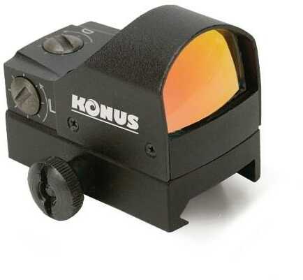 Konus SightPro Fission 2.0 Micro-Compact 17x23mm Electronic Dot 4 MOA Black Matte