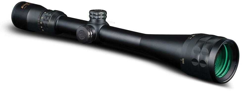 Konus 7259 KonusPro Adjustable Objective 6-24x 44mm AO Obj 16.5-4 ft @ 100 yds FOV 1" Tube Black Matte Mil-Dot Engraved