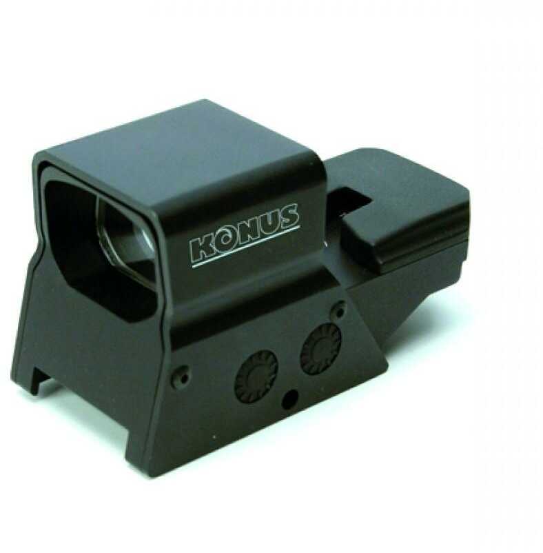 Konus Sight-Pro R8 Red Dot Red/Green Dot with 8 Reticles Matte Finish 7376