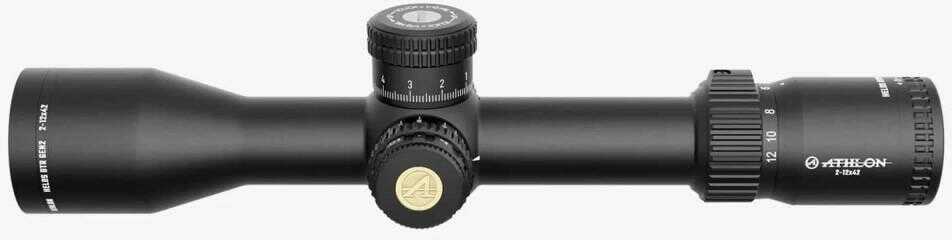 Athlon 214105 Helos BTR Black 2-12X 42mm 30mm Tube Illuminated Mil Reticle