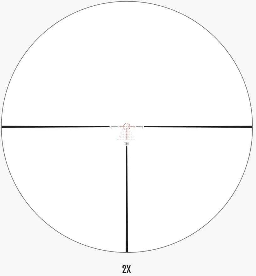 Athlon 214105 Helos BTR Black 2-12X 42mm 30mm Tube Illuminated Mil Reticle