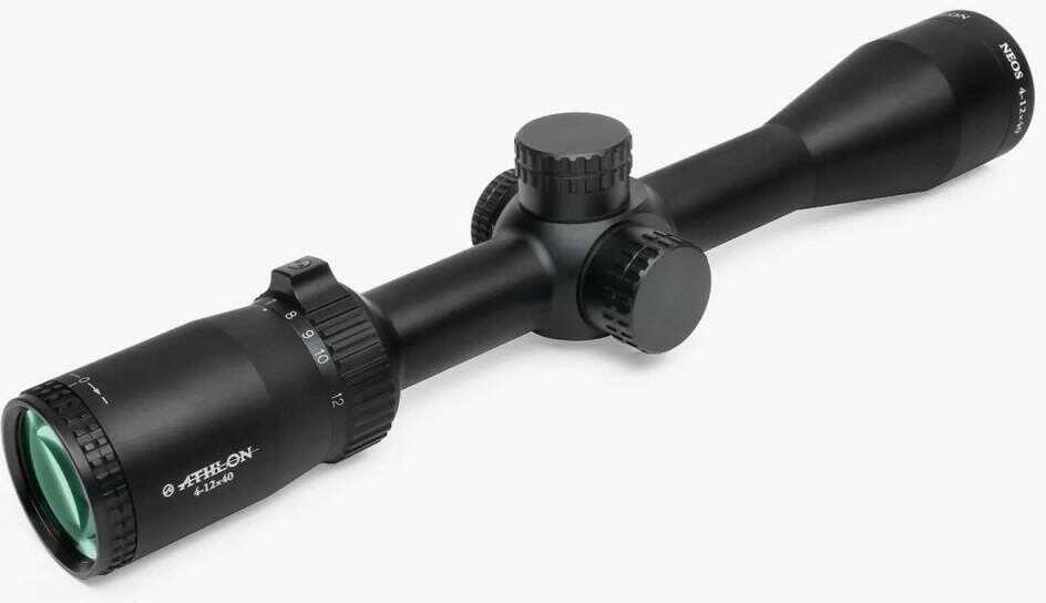 Athlon Neos 4-12x40 Riflescope SFP BDC 22 Rimfire MOA Reticle Illuminated Black