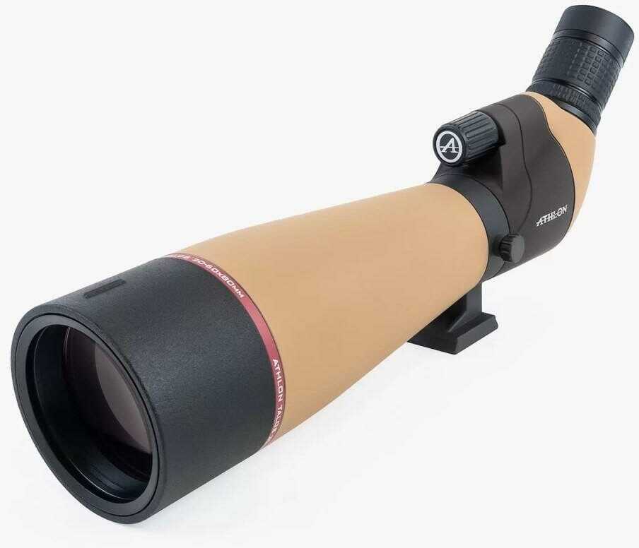 ATHLON Talos Spotting Scope 20-60X Magnification 80mm Objective Tan 315001