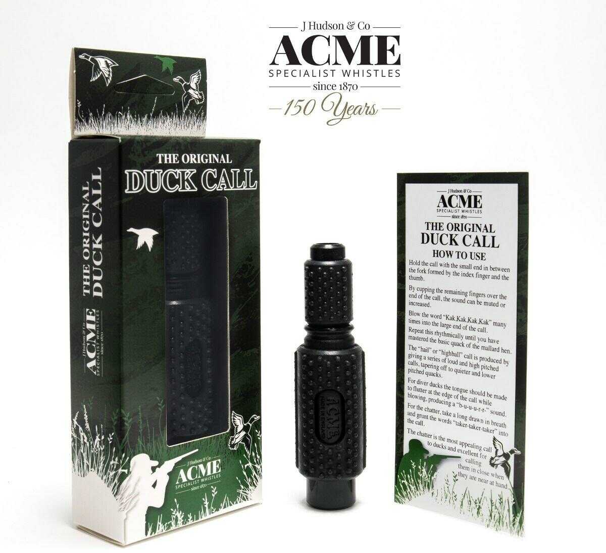 Omnipet Acme Duck Call Rubber Grip Black-img-1
