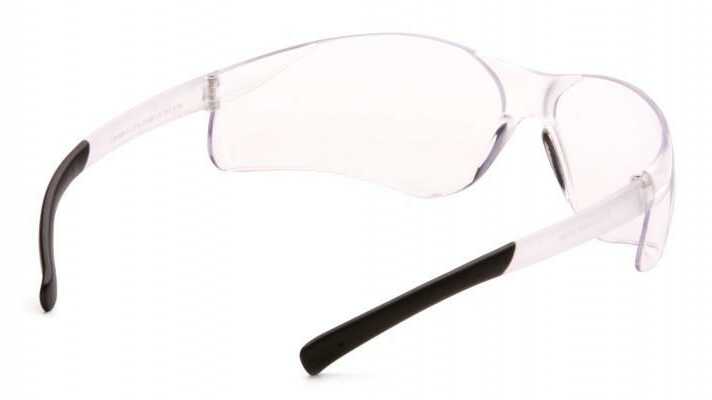 Pyramex ZTek Safety Glasses Black With Clear Lenses Dp1000 Earplugs