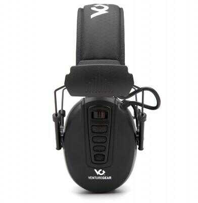 Pyramex Clandestine Ear Electronic Ear Muffs 24Db Black
