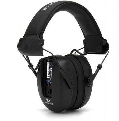 Pyramex Clandestine Ear Electronic Ear Muffs 24Db Black