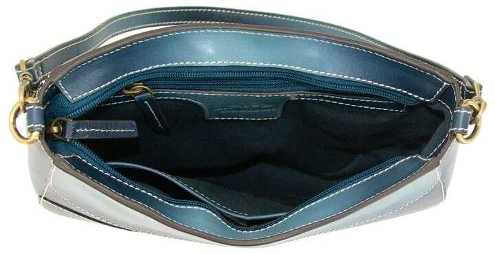 Cameleon Saddle Purse Concealed Carry Bag Blue