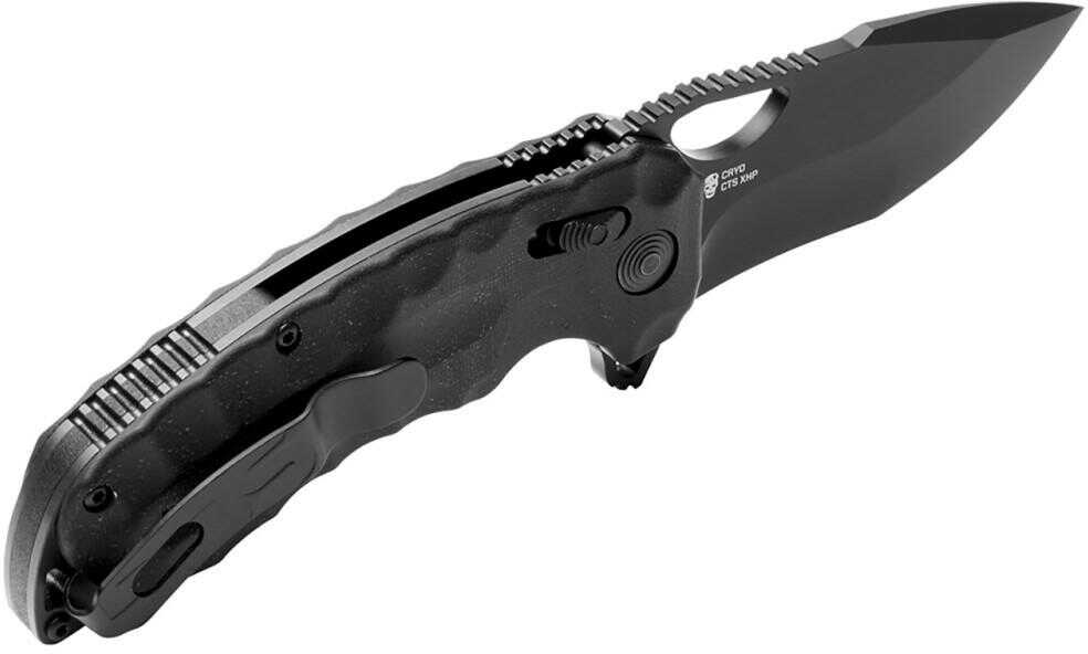 SOG Kiku XR Folding Knife 3" Tanto Blade Black-img-4