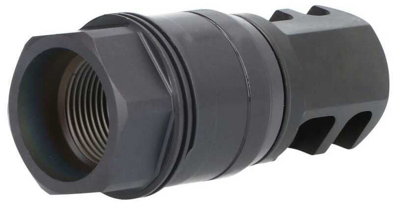 Sig Sauer Clutch-Lok QD Muzzle Brake Black Stainless Steel With 5/8"-24 tpi Threads For 7.62mm 25 Degre