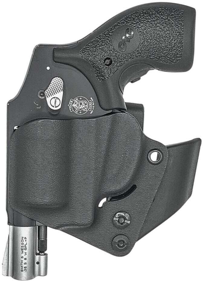 Mission First Tactical Minimalist Inside Waistband Holster Ambidextrous Fits S&W J Frame Black Kydex Includes 1.5" Belt