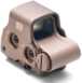 EOTech HWS EXPS3 Holographic Weapon Sight - Night Vision Compatible- -2 68 MOA Ring w/ (2) 1 Dots Tan