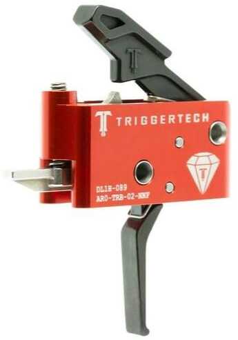 TriggerTech AROTRB14NNF Diamond With Bolt Release AR-Platform Two Stage Flat 1.50-4.00 Lbs