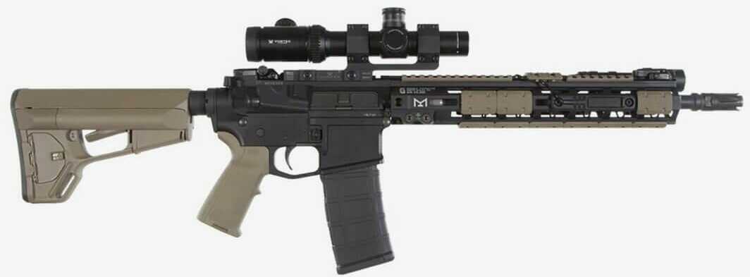 Magpul Mag370-Black ACS Mil-Spec AR-15 Reinforced Polymer Black