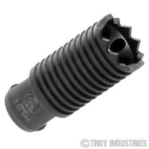 Troy Ind SBRACLM05BT00 Claymore 223 Rem/5.56 NATO Muzzle Brake 1/2"-28 tpi Black Steel