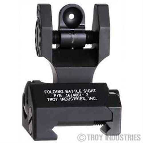 AR-15 Troy Rear Folding Battle Sight Tritium Md: FBSRTBT00