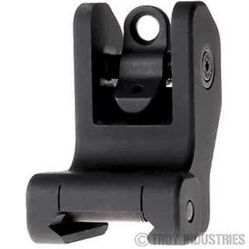 Troy BattleSight Rear Fixed Sight Fits Same Plane Rail Systems Only Picatinny Black Finish SSIG-FRS-R0BT-00