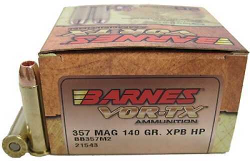 357 Mag 140 Grain 20 Rds Barnes Ammo-img-0