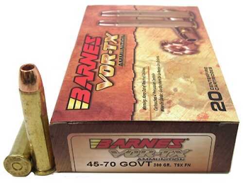 45-70 Government 300 Grain Ballistic Tip 20 Rounds Barnes Ammunition