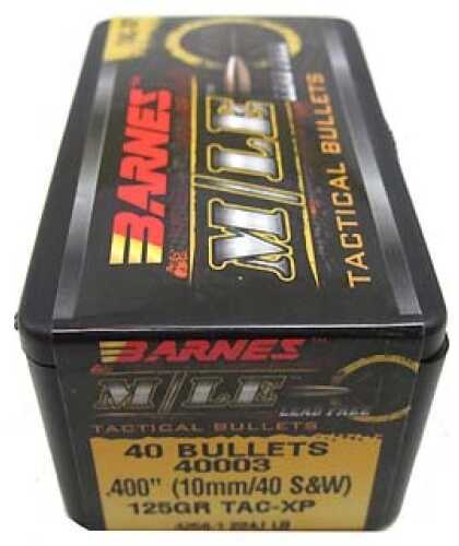Barnes 40003 Tactical S&W/10mm 125 Grains Bullets
