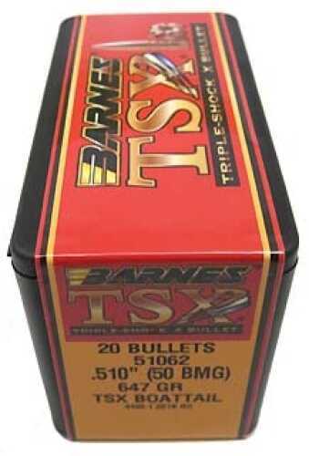 Barnes 50 BMG 647 Grains TSX FB box of 20