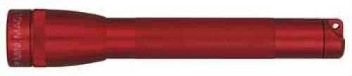 Mini Maglite 2-Cell AA Flashlight Red - Presentation Box Includes Batteries High-intensity Krypton Light Beam - Patented