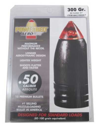 CVA POWERPELT Aerolite 300 Grains 50 Caliber 15Pk