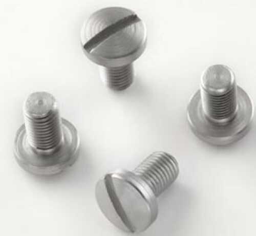 Hogue 45018 Slotted Grip Screws Colt Government Stainless Steel