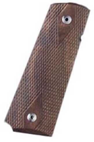 Hog Grips Govt Model Walnut Checkered 16LPI