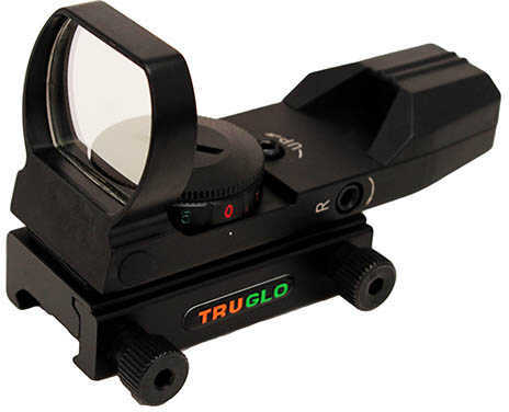 Truglo TG8370B Open 1x 34mm Obj 5 MOA Red, Green Dot Black Matte CR2032 Lithium