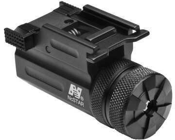 NCSTAR Compact Green Laser with QR Weaver Mount Fits Style Rail Black Ambidextrous Sliding On/Off Switch AQPTLMG