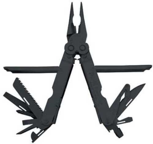 S.O.G SOG-B63N-CP Powerlock V-Cutter Black Oxide 420 Stainless Steel 7" Long Features 18 Tools W/Sheath