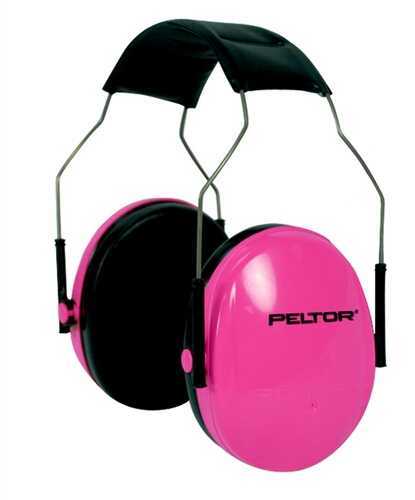 3M/Peltor Jr. Earmuff Metal Pink NRR 22 97022