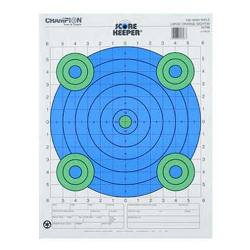 Champion Traps and Target 100 Yard Sight In Large Orange 12 Pack