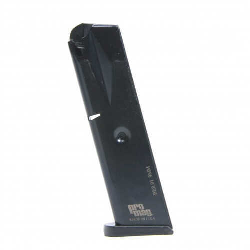 Promag Beretta 92F Magazine 9mm - 10 Round Blue Easy Loading Rugged High Carbon Heat-Treated Body Durable