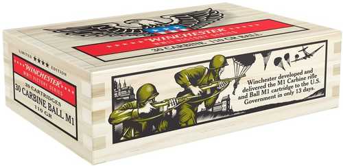 30 Carbine 110 Grain Full Metal Jacket 20 Rounds Winchester Ammunition