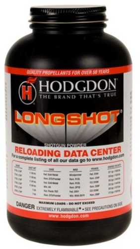 Hodgdon LONGSHOT Spherical Shotshell & Handgun Powder 1 Lb