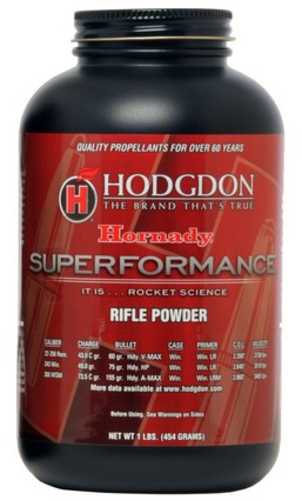 Hodgdon Superformance Spherical Rifle Powder 1 Lb