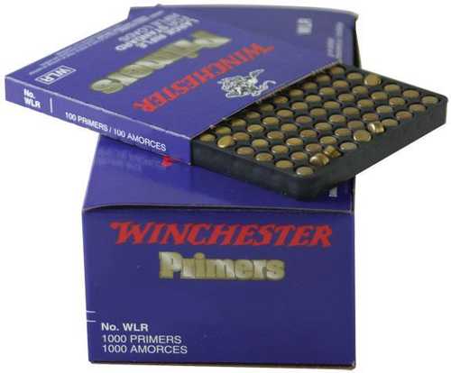 Winchester Ammo WLR 8-1/2 -120 Large Rifle Primer 10 Boxes of 100 Primers