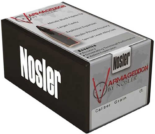 22 Hornet 35 Grain Jacketed Soft Point 50 Rounds Nosler Ammunition