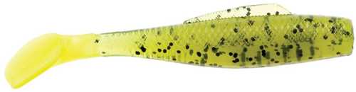 Zman Minnowz 8 Pk-watermelon Chartreuse Tail