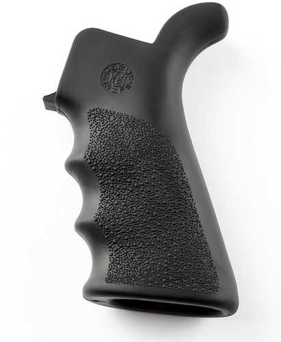 Hogue Grips Beavertail AR-15/M16 Rubber Finger Grooves Black 15020