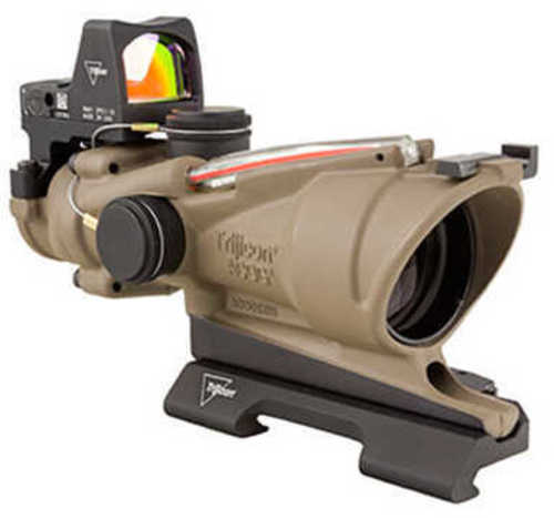Ta31 ACOG ECOS 4X32MM Dual ILLUM Crosshair 5.56 Reticle With Rm01